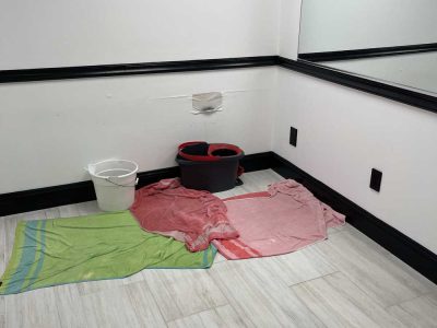 Before Water Damage Restoration